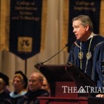 Fry spoke about Drexel's partnership with the Academy of Natural Sciences at Convocation 2011.