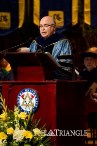 Provost Mark L. Greenburg honors teachers at Convocation 2011