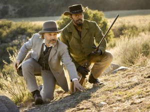 “Django Unchained,” directed by Quentin Tarantino, was released in U.S. theaters Dec. 25. The film stars Jamie Foxx as Django, Christoph Waltz as King Schultz, and Leonardo DiCaprio as slave owner Calvin Candie.