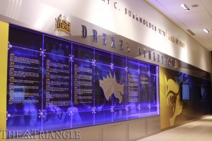 Drexel athletes through the ages are now being honored in a modern way thanks to the new Janet C. and Barry e. Burkholder Athletics Hall of Fame. The new display gives students and alumni alike the chance reminisce about their all-time favorite Drexel athletes.