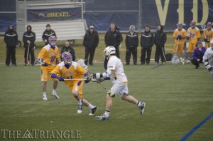 Junior Ben McIntosh amassed a season-high five goals in Drexel’s 15-14 win over UMass April 13 in Amherst, Mass. The midfielder from Coquitlam, B.C., leads the CAA with 44 points on the season, which includes 30 goals and 14 assists.