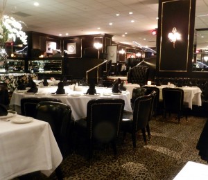 Located at 1701 Locust St., Prime Rib restaurant transports its diners back to the 1940s with its supper club inspired decor. The eatery serves both surf and turf options.