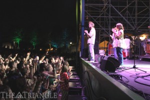 Ajon Brodie, The Triangle - Edward Sharpe & the Magnetic Zeros performed at WXPN’s XPoNential Festival Friday July 26 at the Wiggins Park at the Camden Waterfront. The festival featured bands like The Lumineers, Dr. Dog, The Last Bison and DRGN KING. Additional performances were held at the Susquehanna Bank Center. 