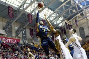 Shooting guard Chris Fouch attempts a layup during Drexel’s 61-59 victory over the University of pennsylvania last season at the palestra. Fouch would suffer a seasonending ankle injury later in the game. Now healthy and back for a sixth season, the senior is ready to take on more responsibility as a vocal leader.