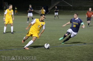 Dragons defender Skylar Olson is a starter in his senior season for head coach Doug Hess. With the 3-2 loss to Penn, Drexel falls to 5-3-1 on the season with a home match against city rival Temple upcoming on Saturday.