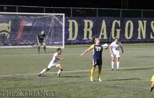 Drexel mid-fielder Jess Sarkisian is a senior leader for head coach Ray Goon. The Dragons have had a tough go of late, falling to 4-7-1 on the season after back-to-back CAA conference losses.