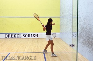 The Drexel women’s squash team was shut out 9-0 in their most recent match against the University of Pennsylvania at the Ringe Courts Jan. 22.