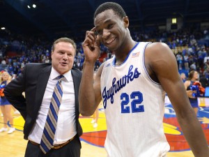 Kansas freshman Andrew Wiggins, one of the presumed top picks of the upcoming 2014 NBA Draft. (Rich Sugg - MCT Campus)