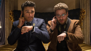 Photo Courtesy Sony Pictures Entertainment James Franco (left) and Seth Rogan (right) star in “The Interview.” The movie is surrounded in controversy after North Korea hacked into Sony Pictures disrupting the worldwide release of the film.