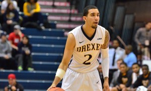 Freshman guard Sammy Mojica Jr. eyes up the Southern Mississippi defense at the DAC on Nov. 30. (Ken Chaney - The Triangle)