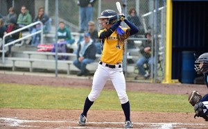 Sophomore infielder Vanessa Lightfoot stands in the batters box. (Photo Courtesy - Drexeldragons.com)