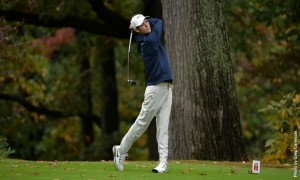 Freshman Adam Mistretta takes a swing at the Wildcat Invitational. (DrexelDragons.com)