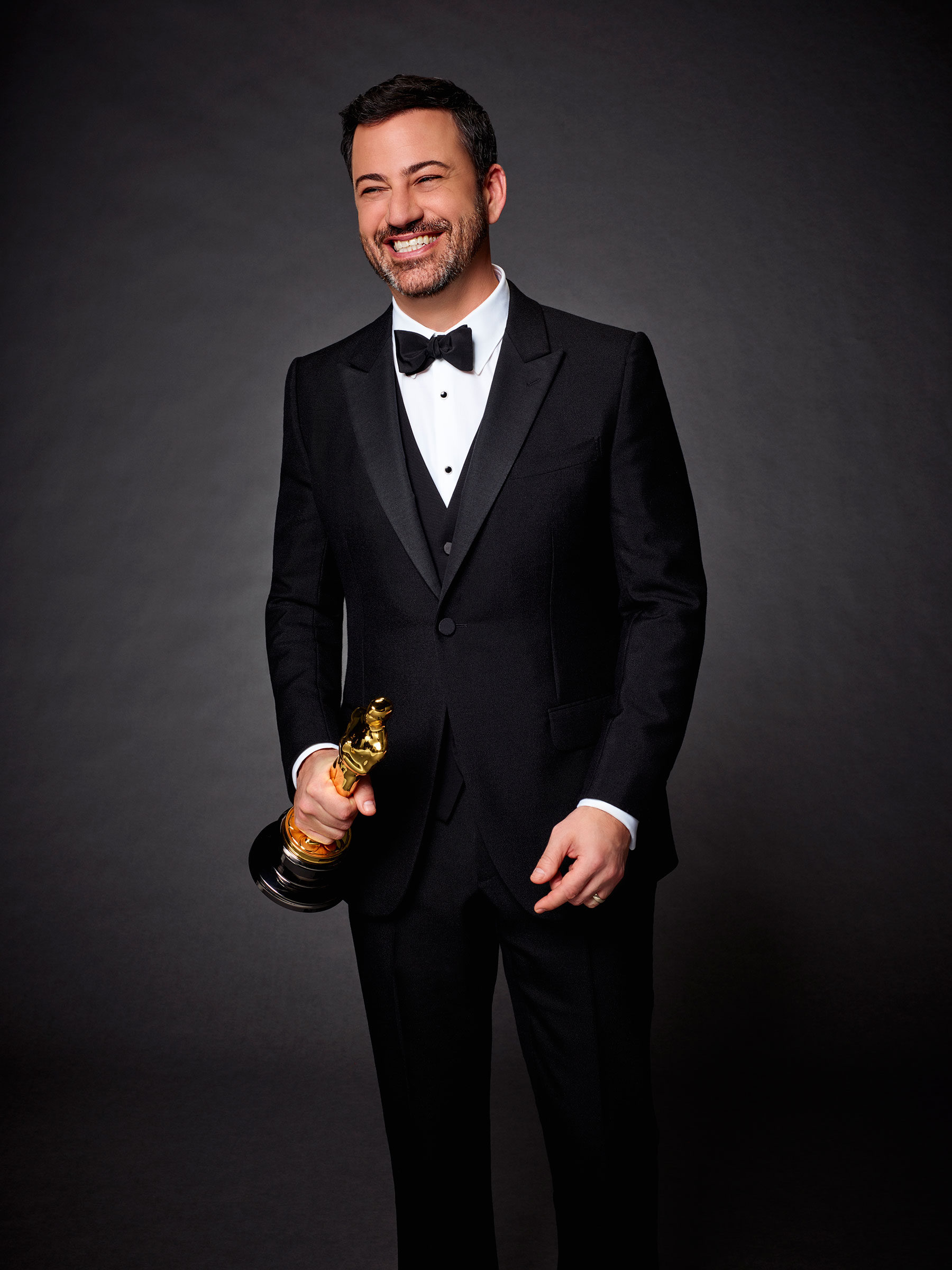 Late-night talk show host, producer and comedian Jimmy Kimmel will host the 89th Oscars® to be broadcast live on Oscar® SUNDAY, FEBRUARY 26, 2017, on the ABC Television Network. (Photo: ABC/Jeff Lipsky)