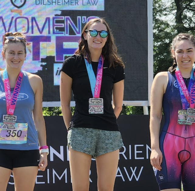 Drexel undergrad Alaini Zaki wins at Philly Women's Triathlon