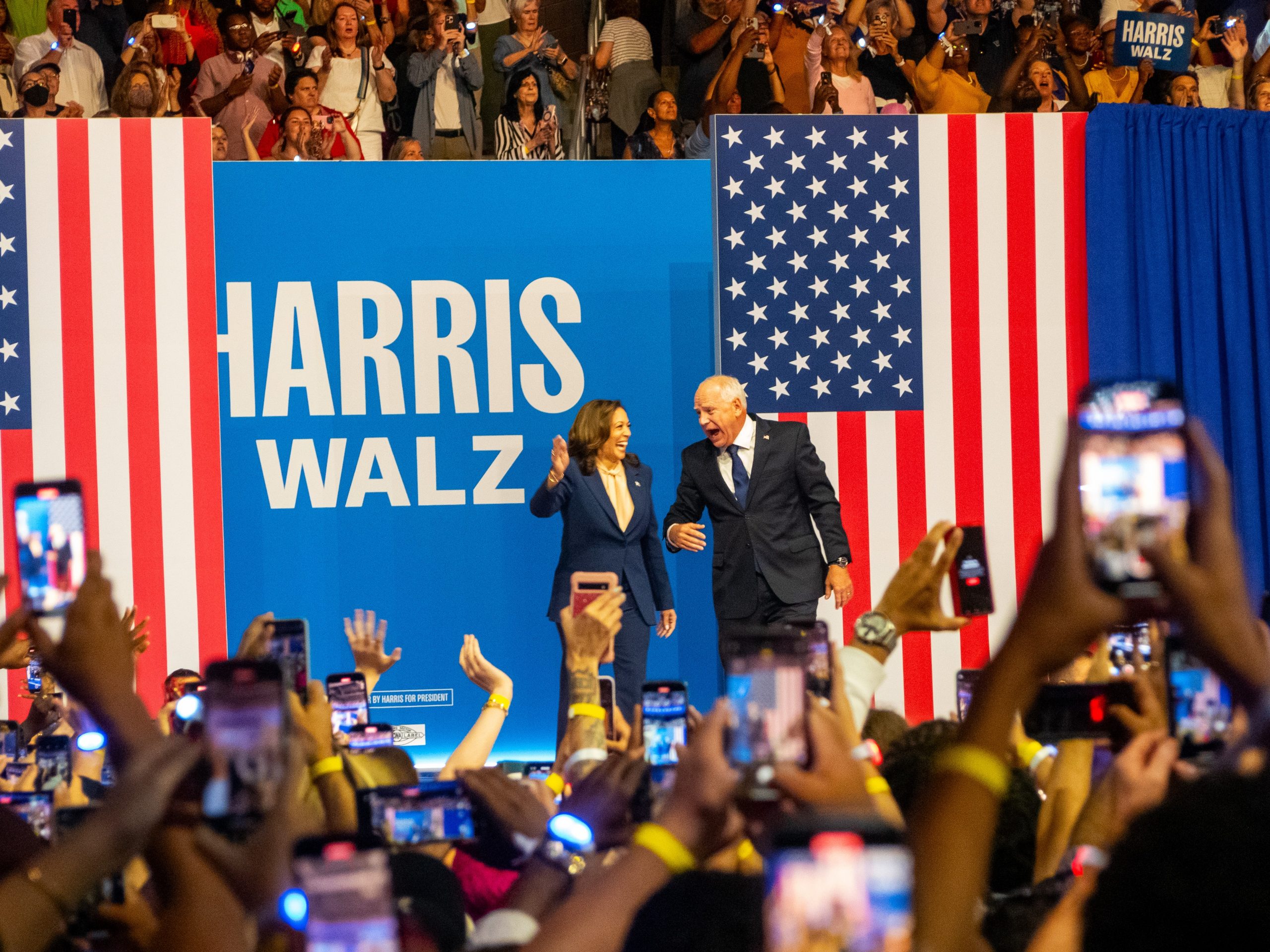 HarrisWalz brings calls for freedom to Philadelphia The Triangle